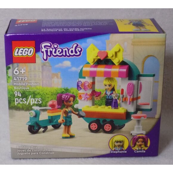 LEGO Friends Mobile Fashion Boutique Shop & Salon Set 41719 - Picture 1 of 9